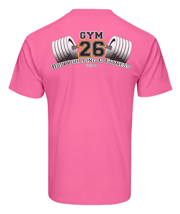 GYM26 T-Shirt - Safety Pink NEU! – Bild 2